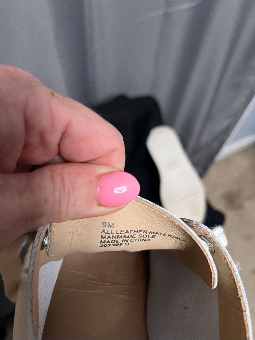 ANTONIO MELANI Cream Lace-Up Espadrille Platform Sneakers - Picture 5 of 5